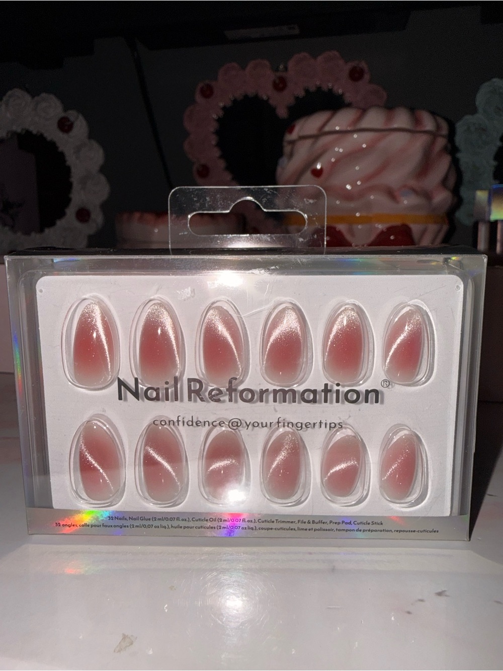 Nail Reformation Reflective Press On Nails